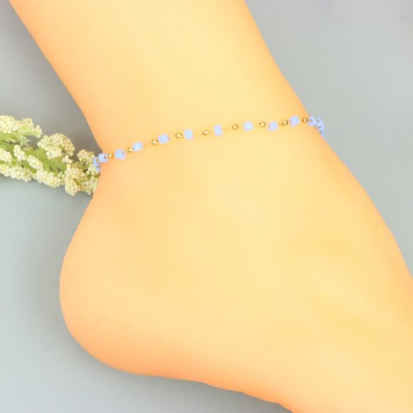 Handmade Anklet – A Stylish Choice for Women, Thoughtful Gift Idea, EVCH1403 - Picture 3 of 10
